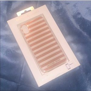 NWT Michael Kors phone case for iPhone X